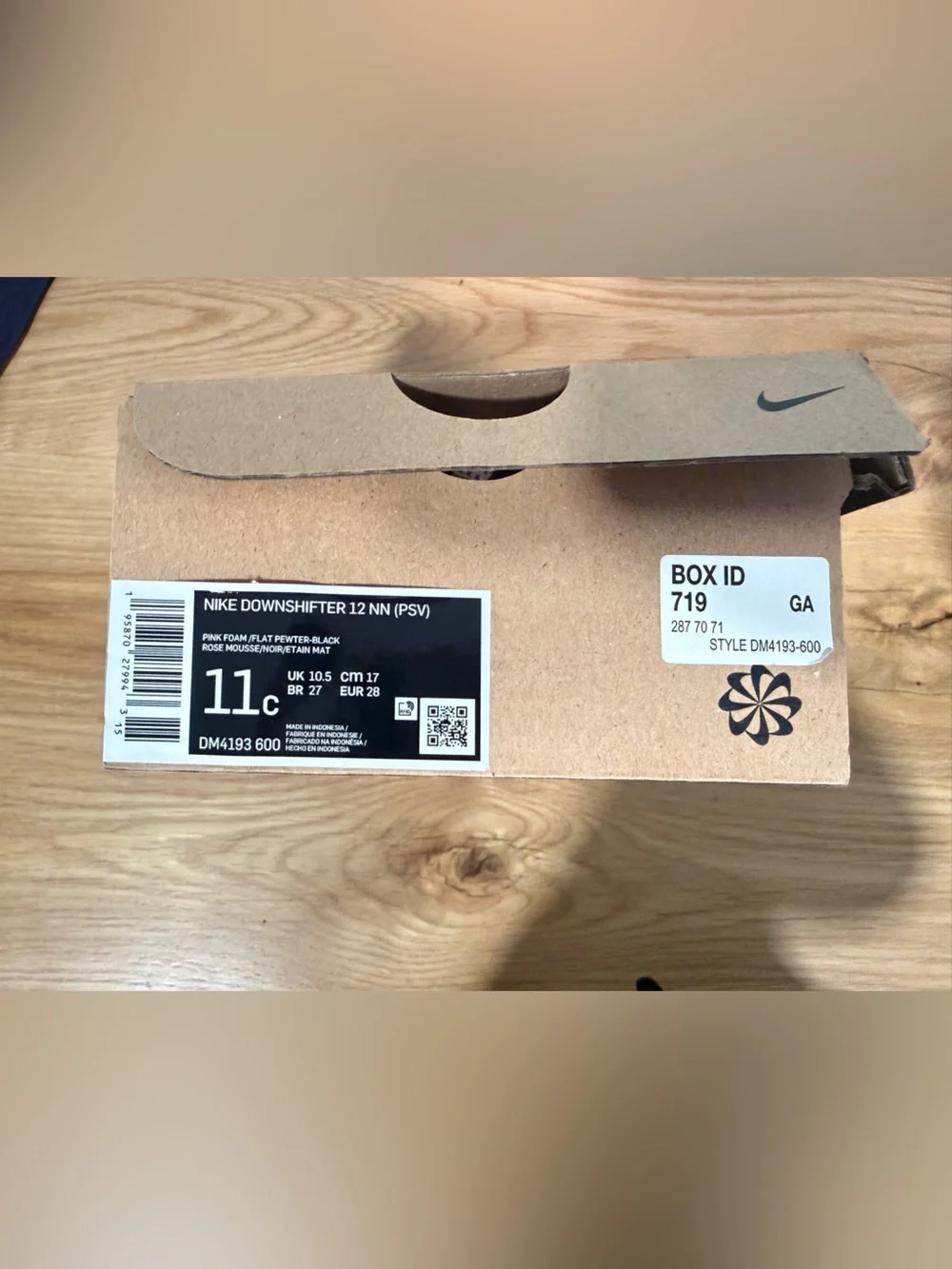Nike light pink